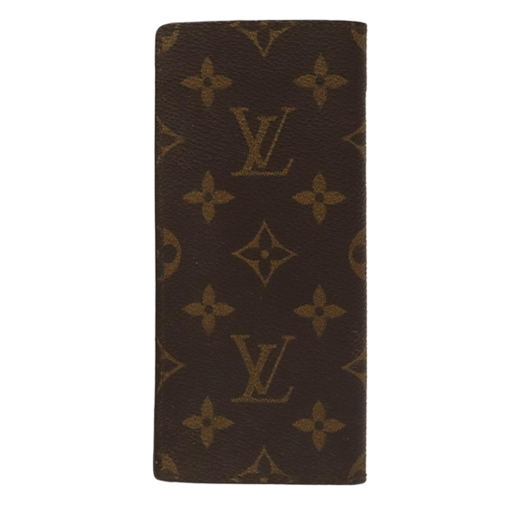 LOUIS VUITTON Monogram Etui Lunette Simple Glasses Case M62962 LV Auth th5418 - Picture 2 of 14